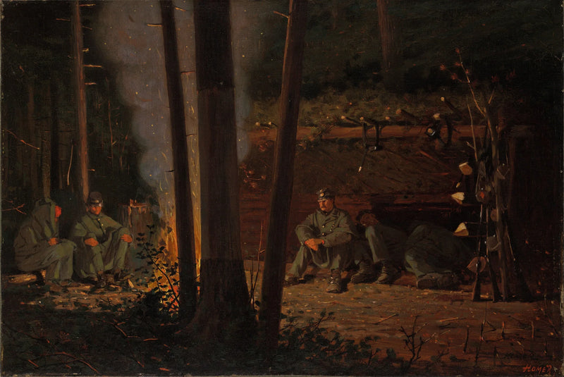 En face de Yorktown - Winslow Homer