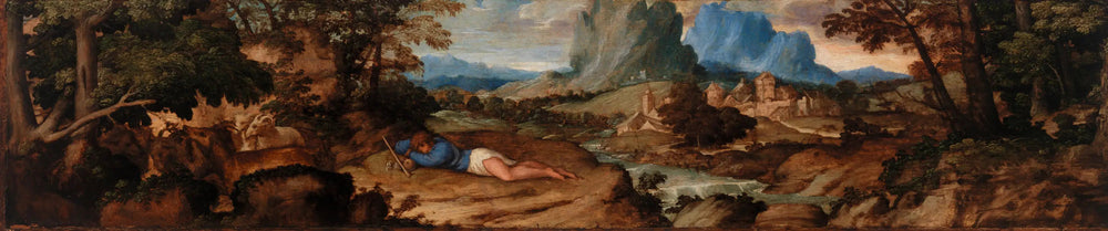 Endymion et son troupeau - Titian image 1 tableau peint à l’huile sur toile