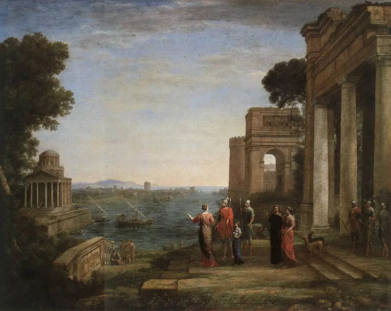 エネアスはカルタゴを離れる - クロード・ロラン

Source:
Énée quitte Carthage - Claude Lorrain