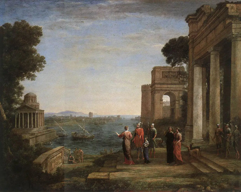 エネアスはカルタゴを離れる - クロード・ロラン

Source:
Énée quitte Carthage - Claude Lorrain