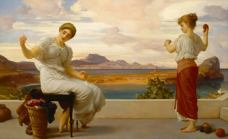 糸巻き - フレデリック・レイトン

Source:
Enroulement de l'écheveau - Frederic Leighton