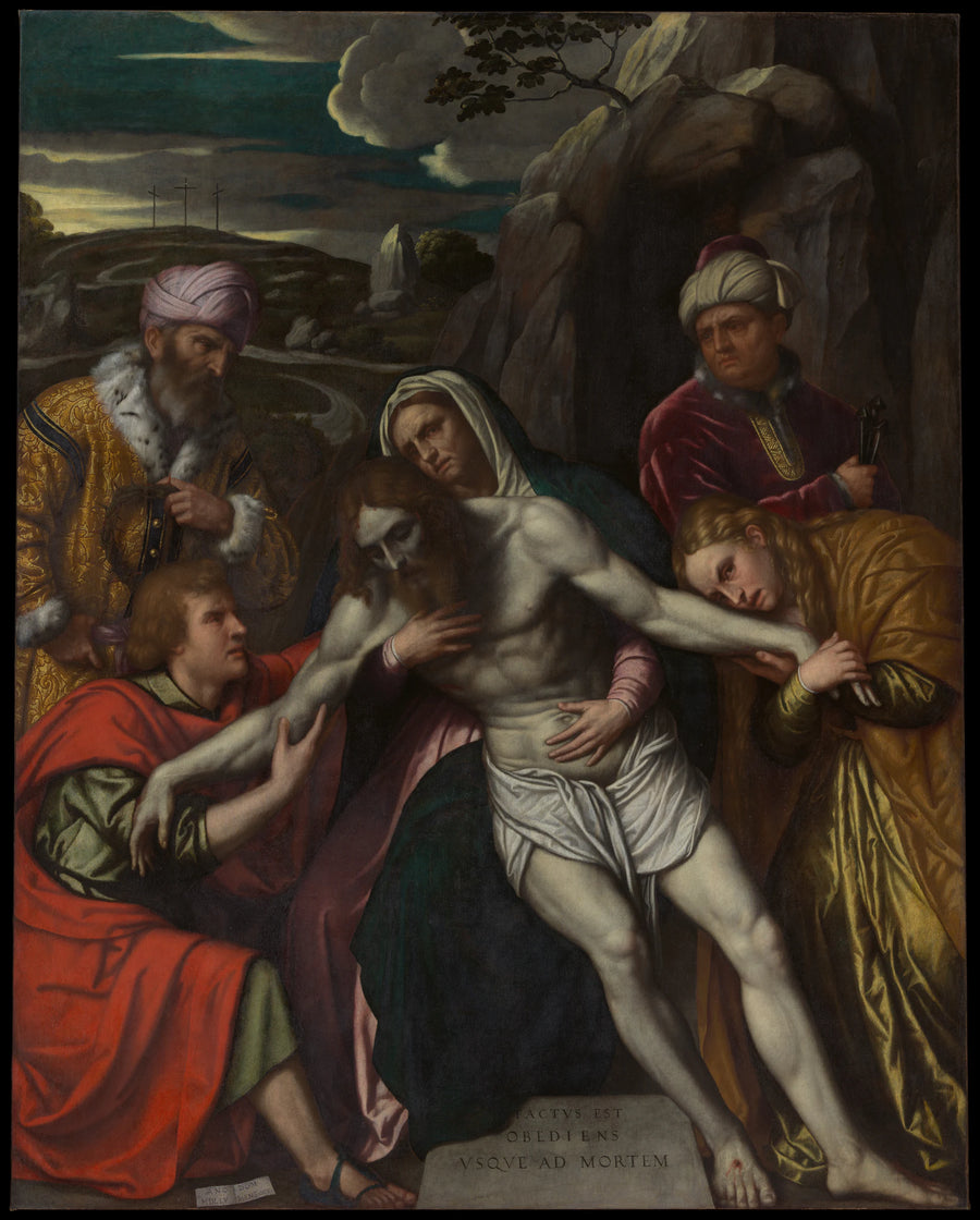L'enterrement - Moretto da Brescia (Alessandro Bonvicino)