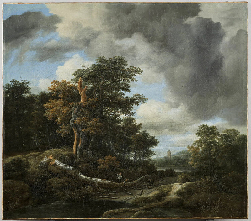 L'Entrée d'un bois - Jacob Isaacksz van Ruisdael