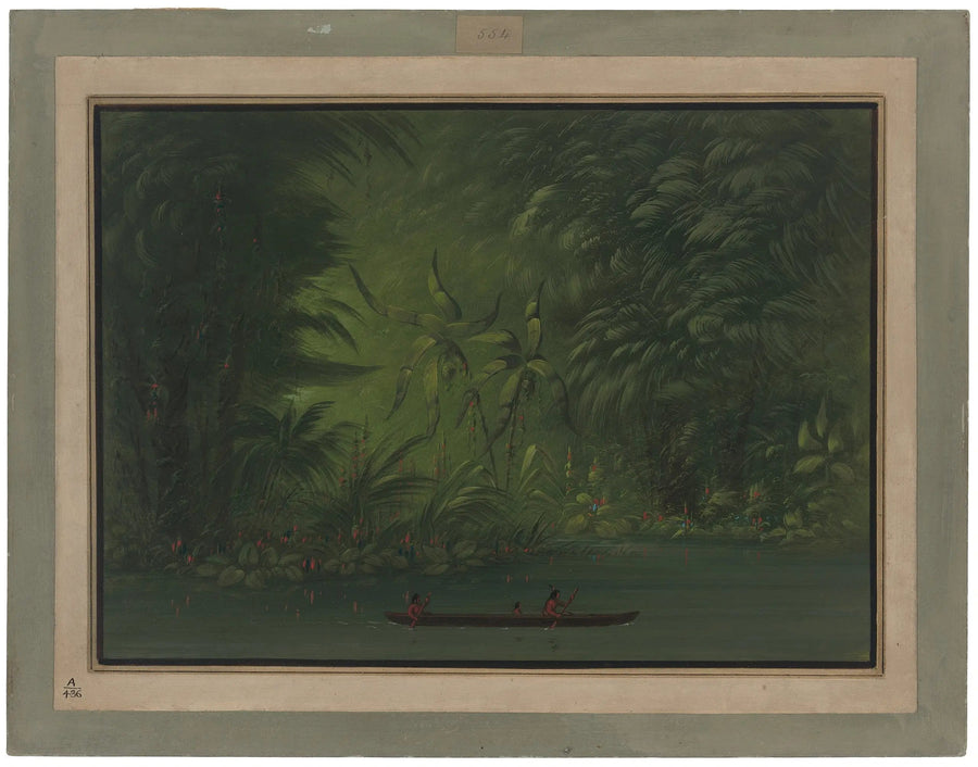アマゾン川の岸辺にあるラグーンの入り口 - ジョージ・キャトリン

Source:
Entrée d'une lagune, rive de l'Amazone - George Catlin