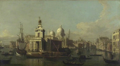 Entrée du Grand Canal vue vers l’ouest - Canaletto - Alpha Reproduction