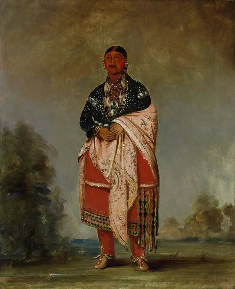 キークークの妻 - ジョージ・キャトリン

Source:
Épouse de Kee-o-kúk - George Catlin