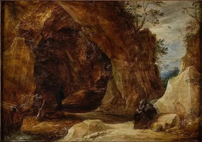 洞窟の入り口に座る修道士 - デイヴィッド・テニエール・ル・ジュヌ

Source:
Ermite assise sur un rocher à l’entrée d’une grotte - David Teniers le Jeune