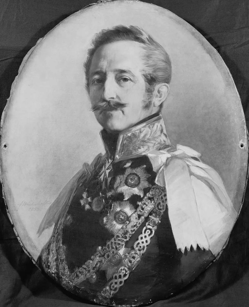 エルネスト、ホーエンローエ＝ラングンブルク公（1794-1860） - フランツ・ザヴェル・ウィンターハルター

Source:
Ernest, prince de Hohenlohe-Langenbourg (1794-1860) - Franz Xaver Winterhalter