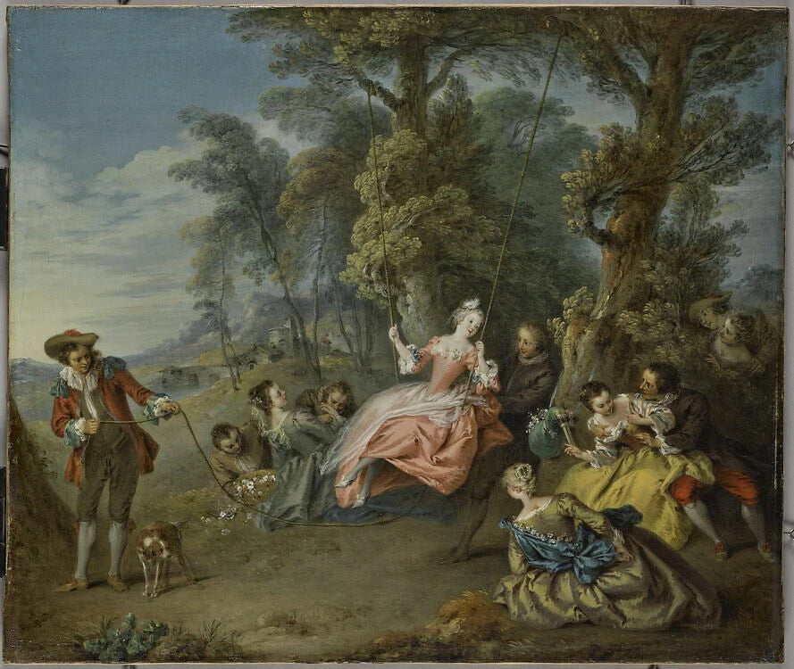 L'Escarpolette - Jean-Baptiste Pater