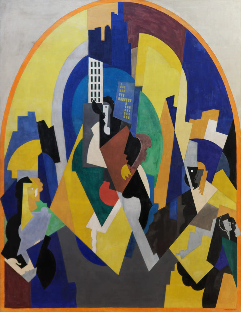 計画に沿ったリズム空間 - アルベール・グレイズ

Source:
Espace rythmé selon le plan - Albert Gleizes