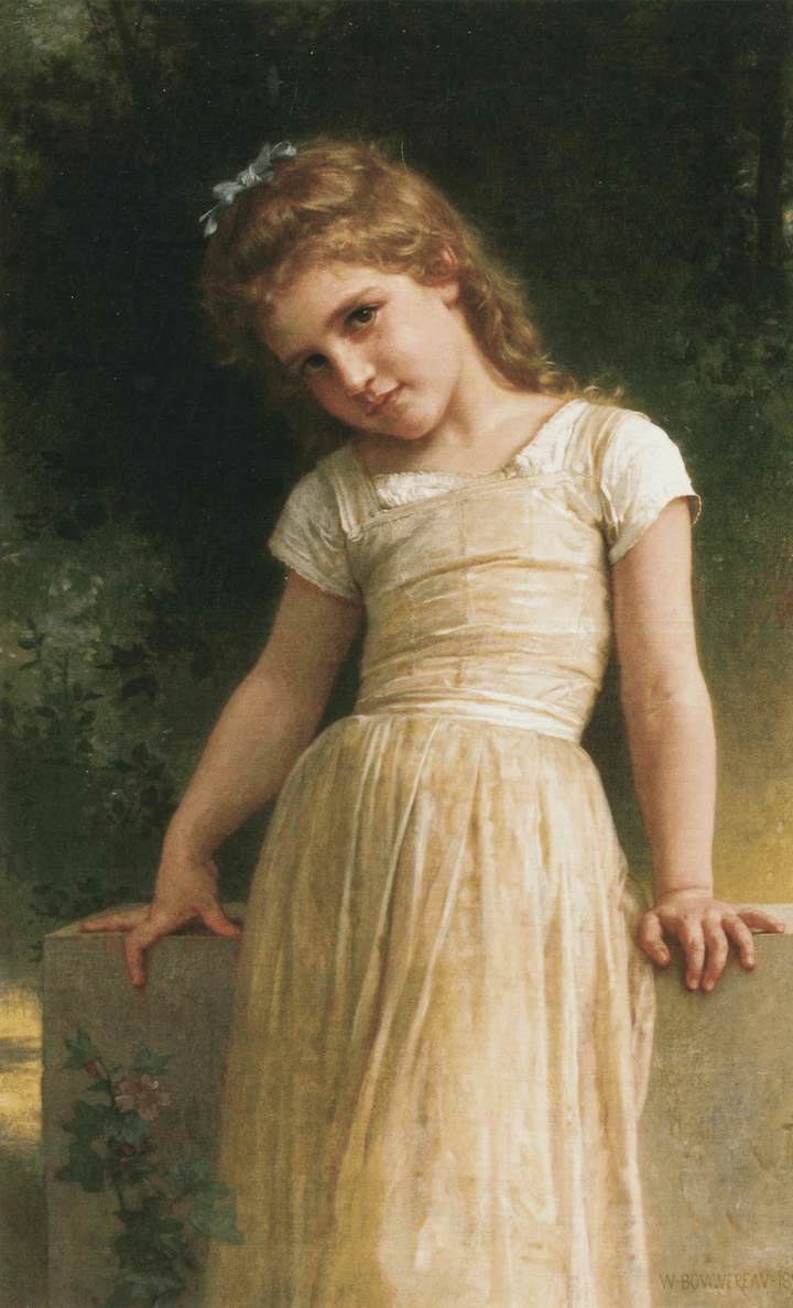 悪戯 - Bouguereau