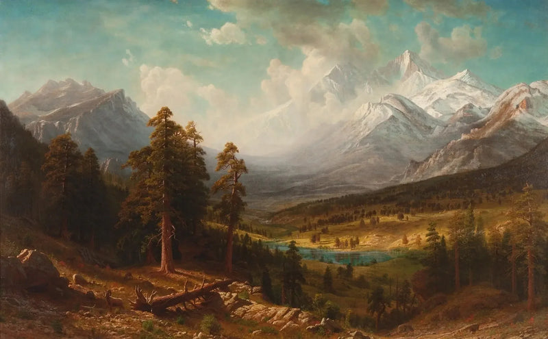 エステス・パーク、ロングズ・ピーク - アルバート・ビアシュタット

Source:
Estes Park, Long's Peak - Albert Bierstadt