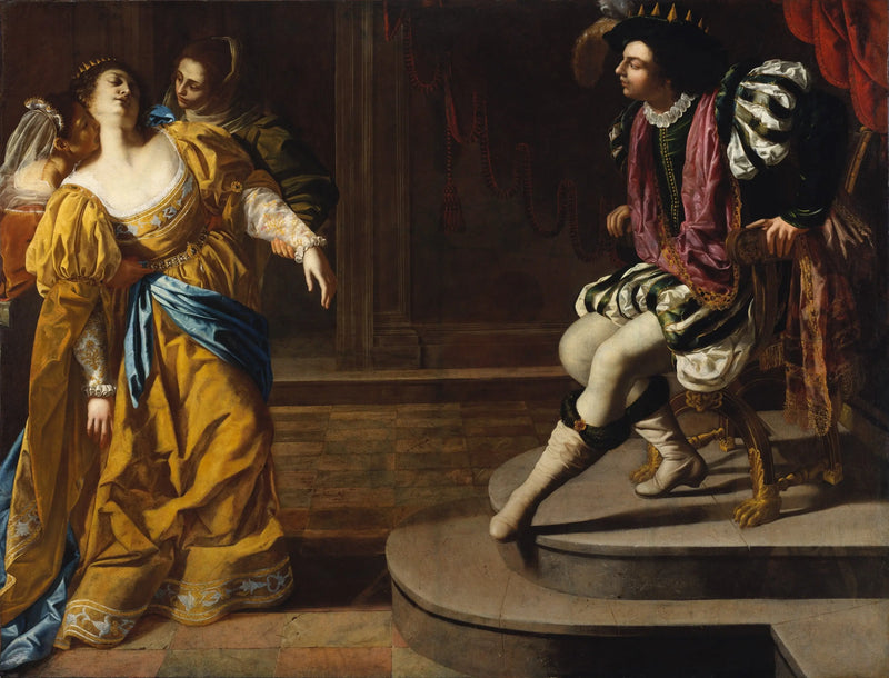 エスターとアッシャエルス - アルテミシア・ジェンティレスキ

Source:
Esther et Assuérus - Artemisia Gentileschi