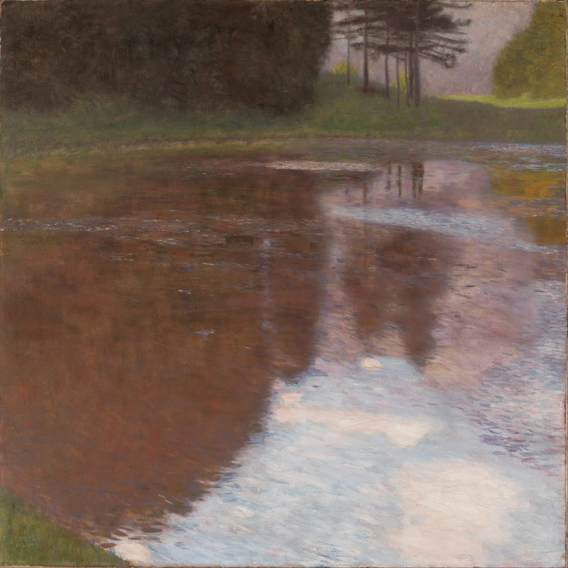 静かな池 - Gustav Klimt