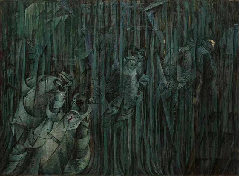 心の状態 III：残る者たち - ウンベルト・ボッチョーニ

Source:
États d'âme III : Ceux qui restent - Umberto Boccioni