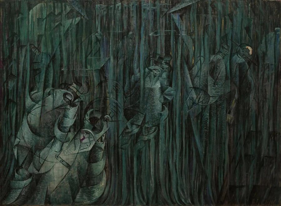 心の状態 III：残る者たち - ウンベルト・ボッチョーニ

Source:
États d'âme III : Ceux qui restent - Umberto Boccioni