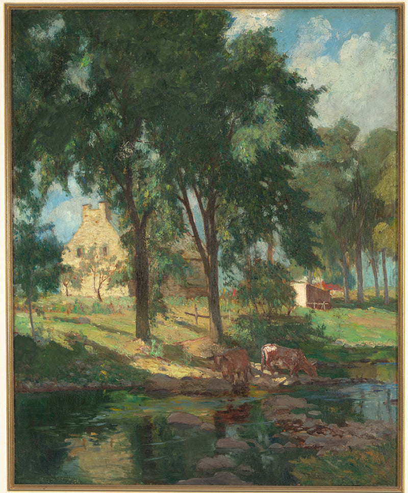 Été à Saint-Eustache - Maurice Galbraith Cullen