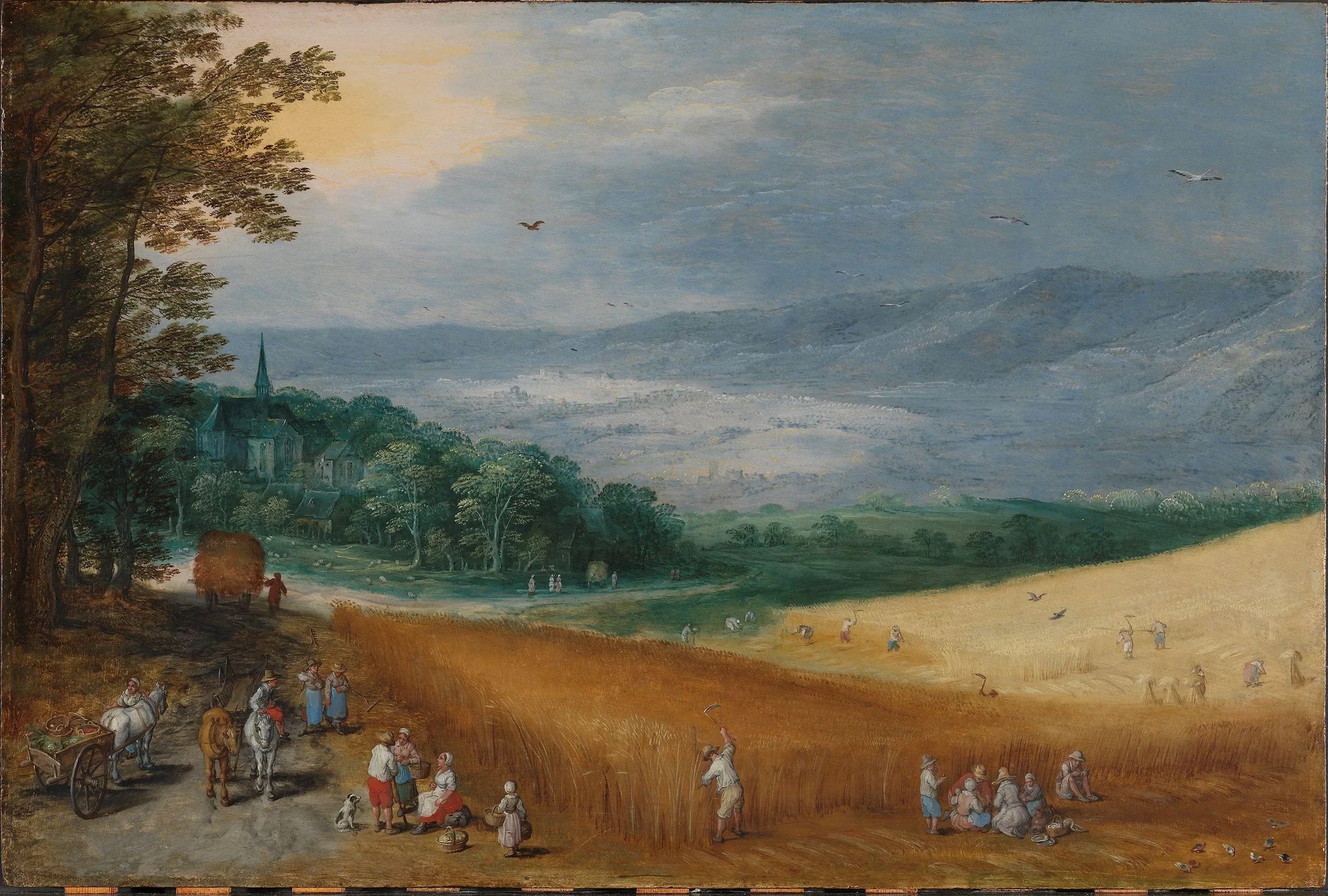 Été - Jan Brueghel l'Ancien image 1 tableau peint à l’huile sur toile
