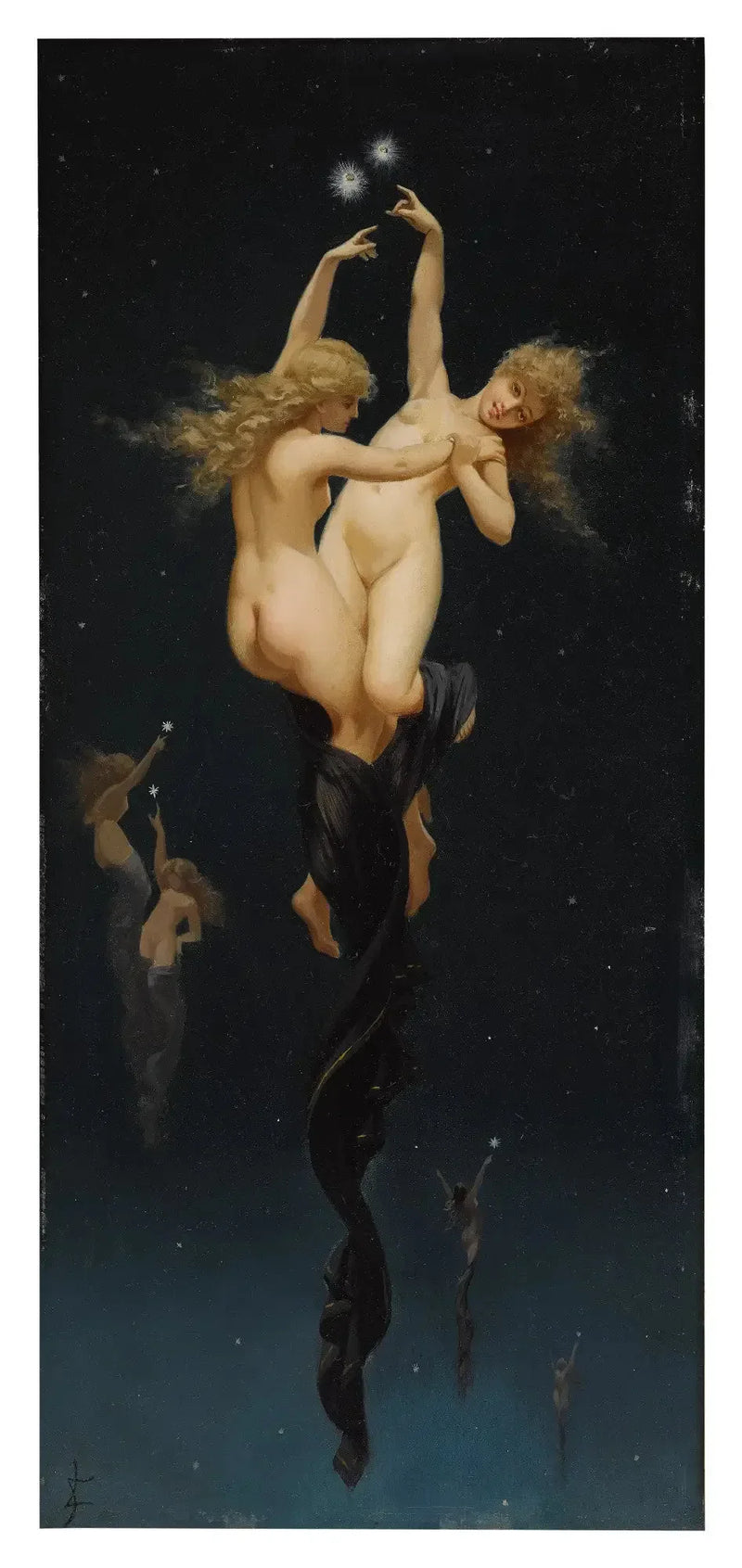 双子の星 - ルイス・リカルド・ファレロ

Source:
Étoiles jumelles - Luis Ricardo Falero