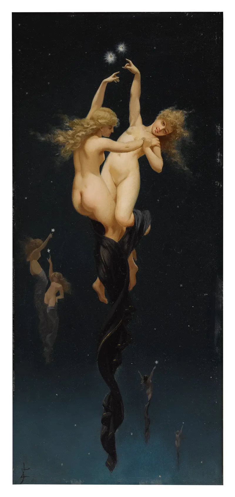 双子の星 - ルイス・リカルド・ファレロ

Source:
Étoiles jumelles - Luis Ricardo Falero