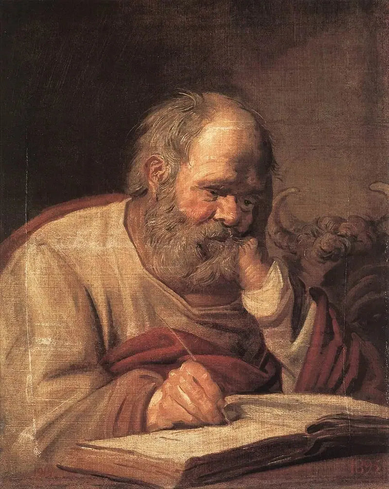 ルカの福音書 - フランス・ハルス

Source:
Évangéliste Luc - Frans Hals