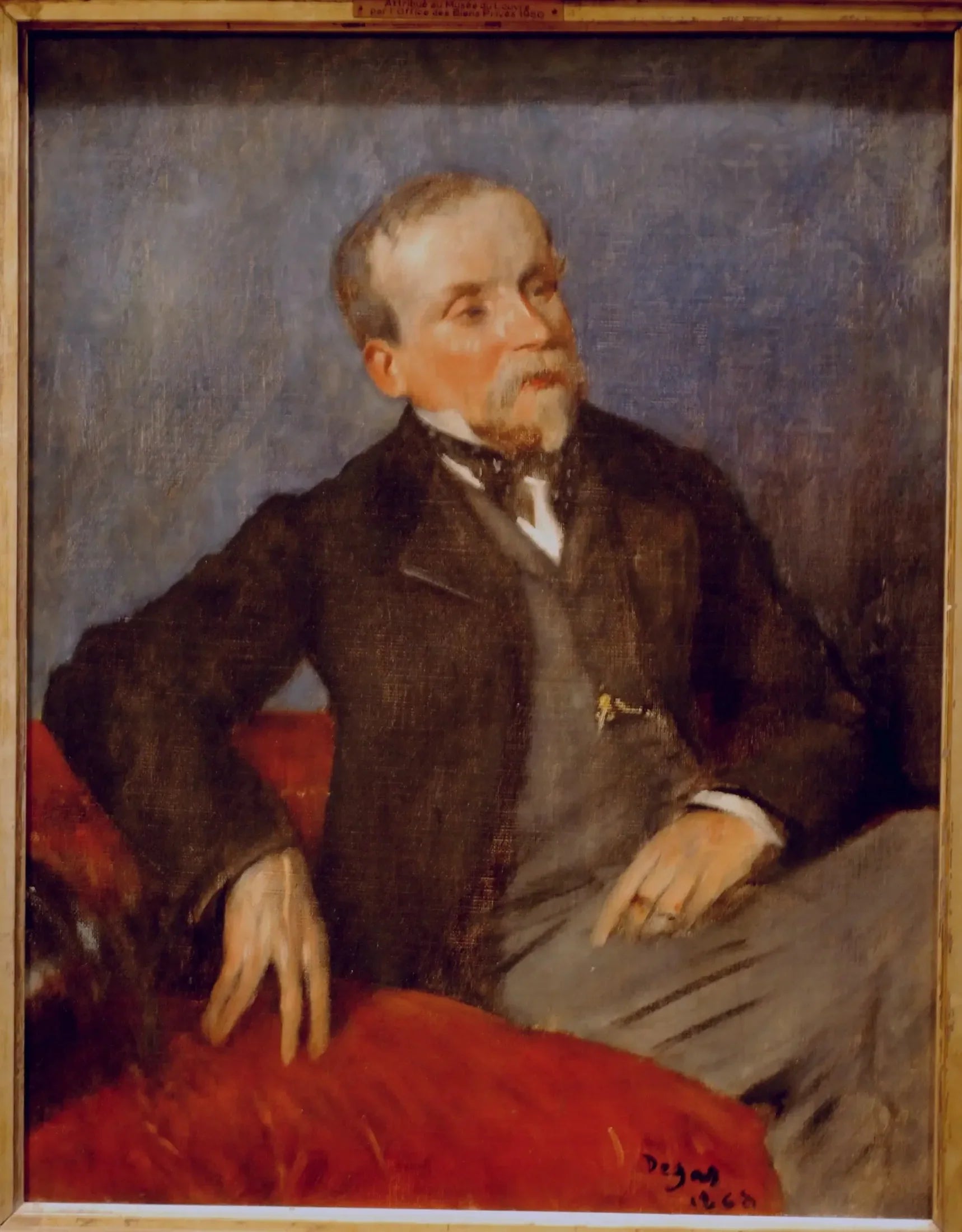 Évariste de Valernes - Edgar Degas image 1 reproduction de peinture à l’huile