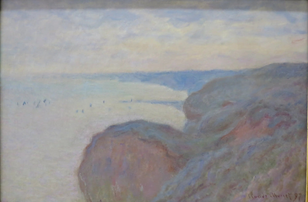 Falaises près de Dieppe - Claude Monet image 1 tableau peint à l’huile sur toile