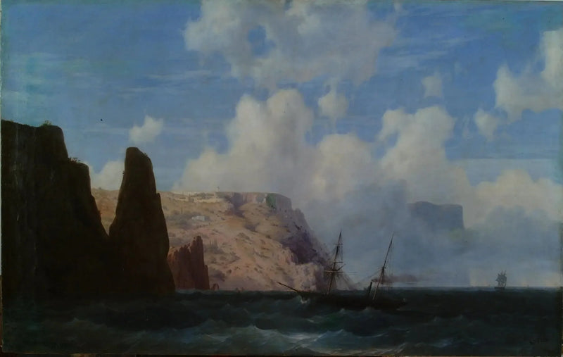 岩壁 - イワン・アイヴァゾフスキー

Source:
Falaises rocheuses - Ivan Aïvazovski