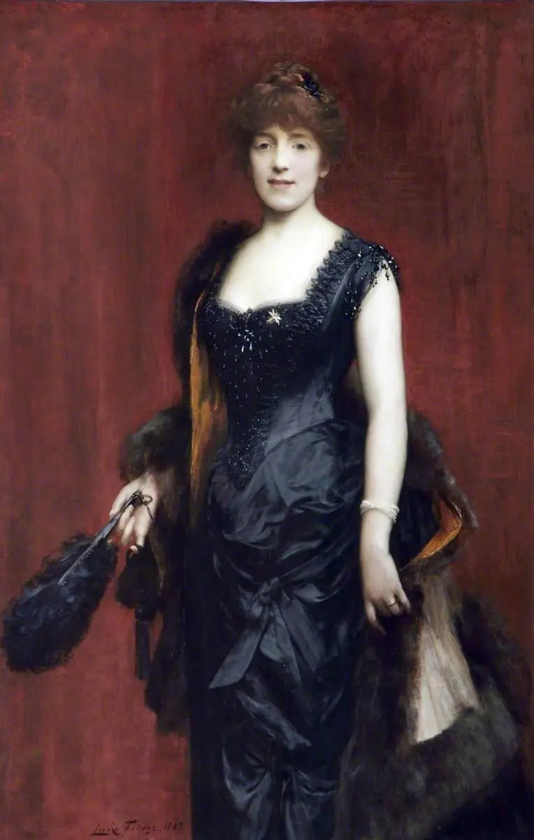 ファニー、レディ・フィルズ - ルーク・フィルズ

Source:
Fanny, Lady Fildes - Luke Fildes