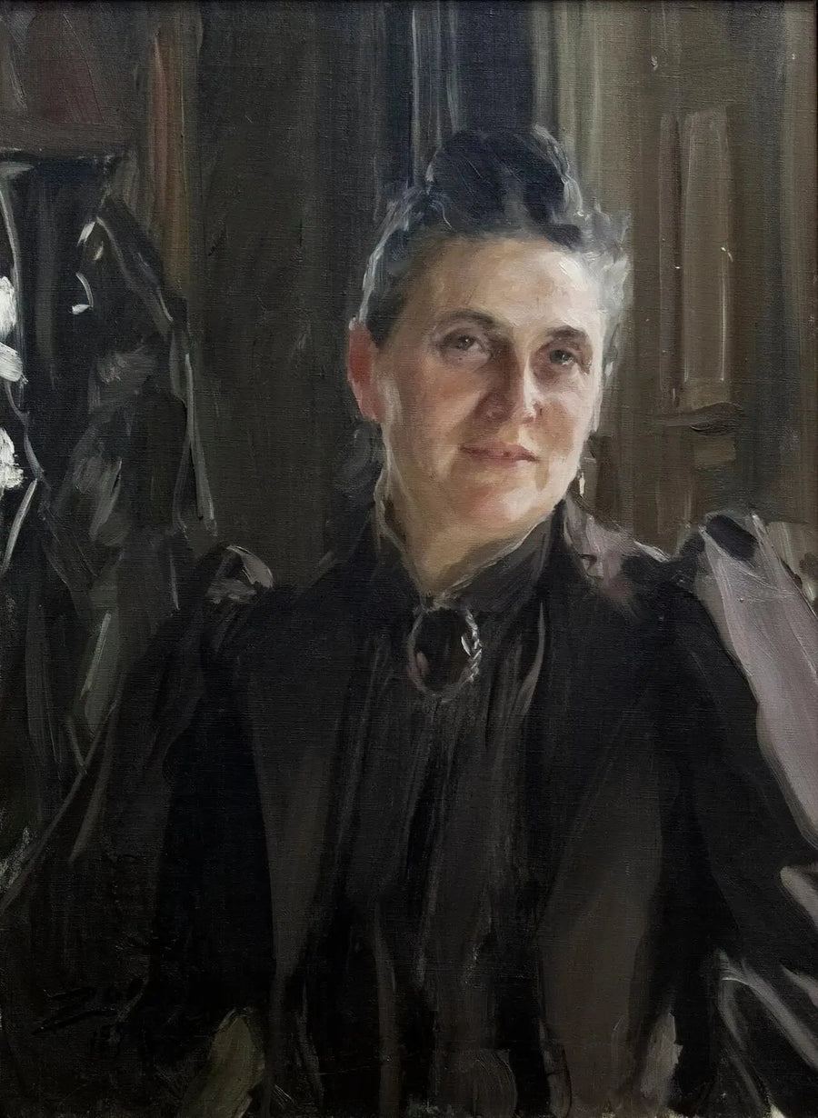ファニー・ティエル・ネー・スティーベル - アンダース・ゾーン

Source:
Fanny Thiel née Stiebel - Anders Zorn