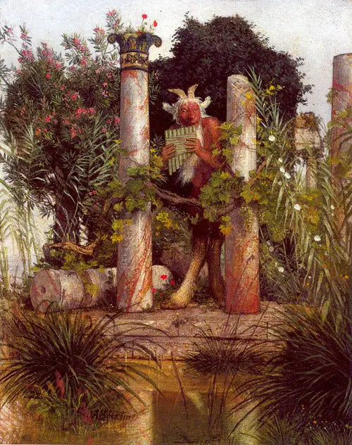 アーノルド・ベックリンによるサイリンクスに吹き込む動物の群れ

Source:
Faune soufflant dans la syrinx - Arnold Böcklin