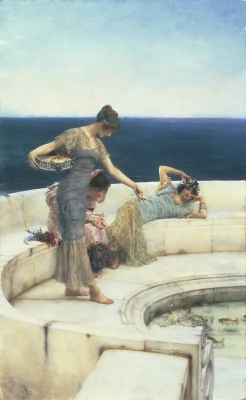 Favoris d’argent - Lawrence Alma-Tadema - Alpha Reproduction