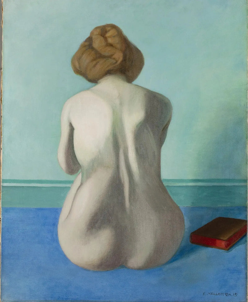 女性が背中に座っている - フェリックス・ヴァロトン

Source:
Femme assise sur le dos - Félix Vallotton