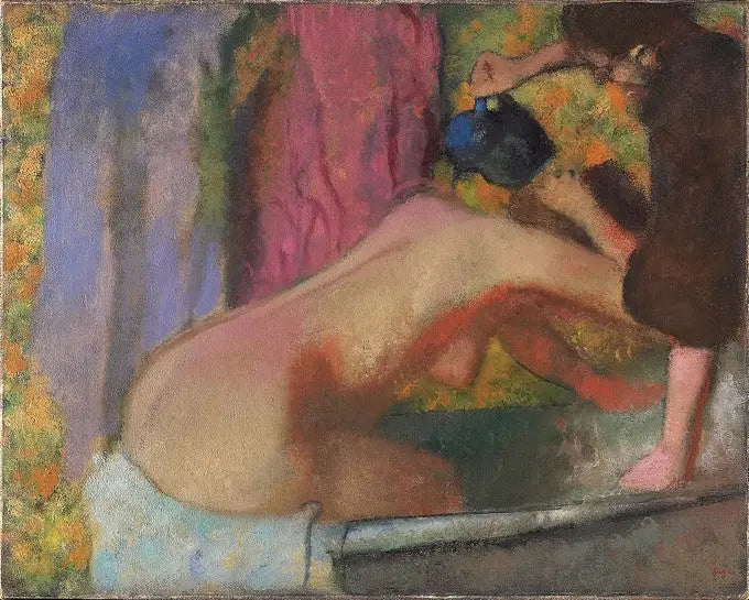 Femme au bain - Edgar Degas image 1 reproduction réalisée par Alpha Reproduction