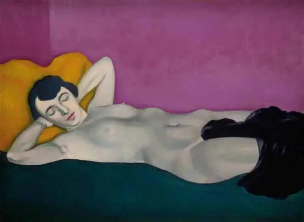 紫色の背景に横たわる女性 - フェリックス・ヴァロトン

Source:
Femme couchée sur fond violet - Félix Vallotton