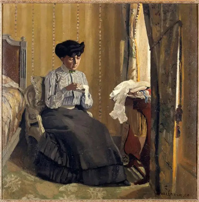 室内で料理する女性 - フェリックス・ヴァロトン

Source:
Femme cousine dans un intérieur - Félix Vallotton