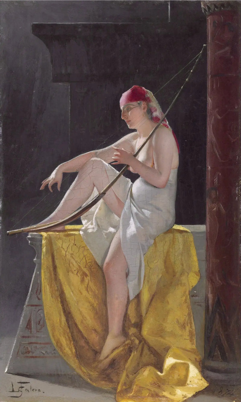 ハープを持つエジプトの女性 - ルイス・リカルド・ファレロ

Source:
Femme égyptienne avec une harpe - Luis Ricardo Falero