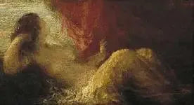 裸の女性が横たわる - アンリ・ファンタン＝ラトゥール

Source:
Femme nue allongée - Henri Fantin-Latour