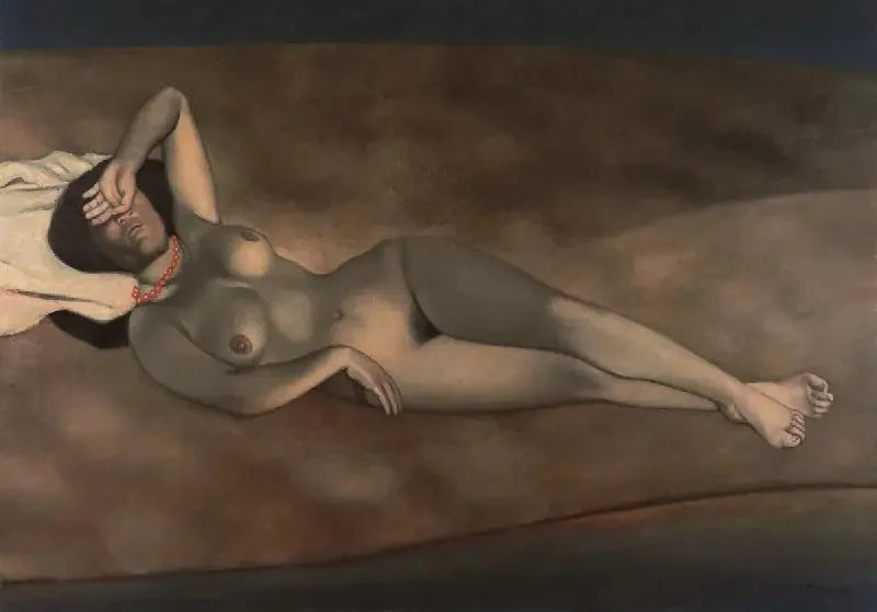 砂の上に横たわる裸の女性 - フェリックス・ヴァロトン

Source:
Femme nue couchée sur le sable - Félix Vallotton