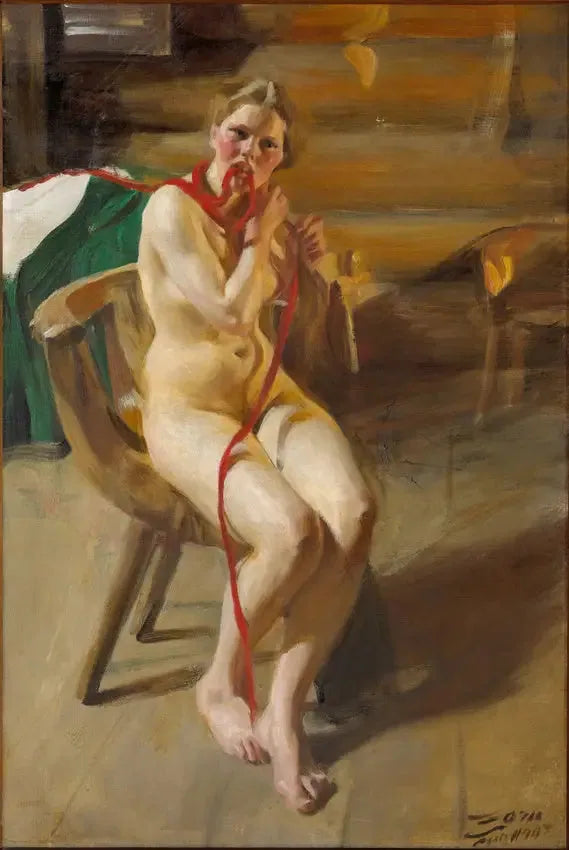裸の女性が髪を整えている - アンダース・ゾーン

Source:
Femme nue se peignant les cheveux - Anders Zorn