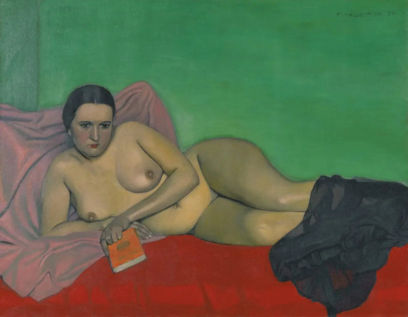 裸の女性が本を持っている - フェリックス・ヴァロットン

Source:
Femme nue tenant un livre - Félix Vallotton