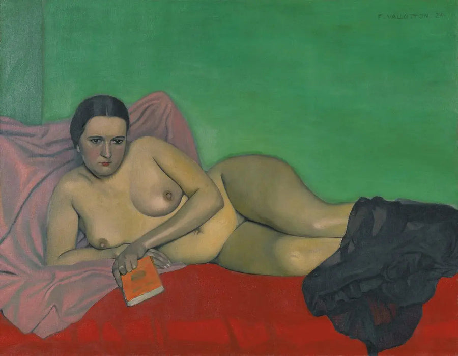 裸の女性が本を持っている - フェリックス・ヴァロットン

Source:
Femme nue tenant un livre - Félix Vallotton