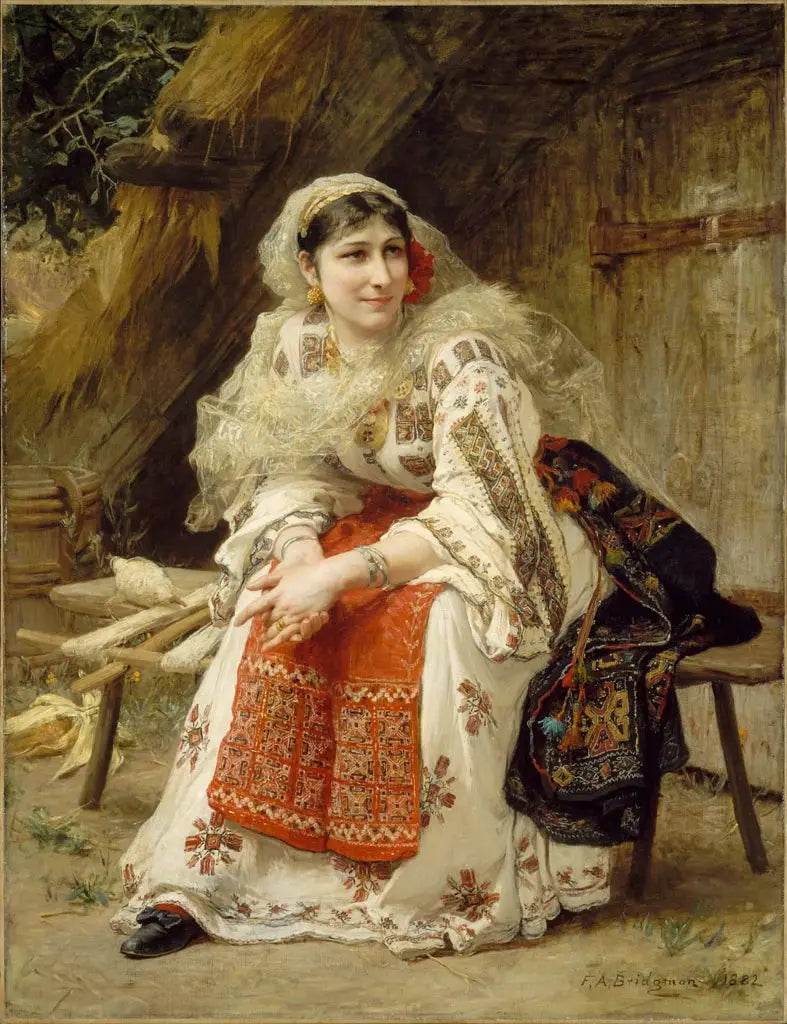 ルーマニア女性 - フレデリック・アーサー・ブリッジマン

Source:
femme roumaine - Frederick Arthur Bridgman