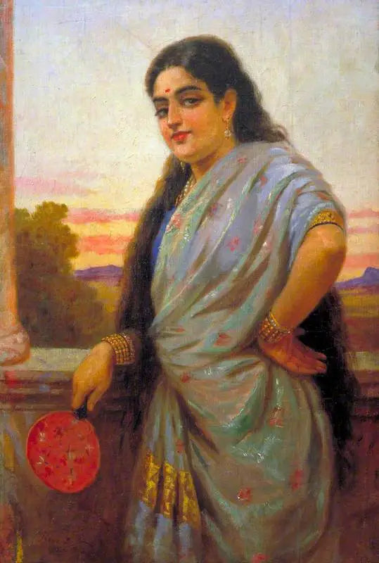 扇子を持つ女性 - ラヴィ・ヴァルマ̂

Source:
Femme tenant un éventail - Ravi Varmâ