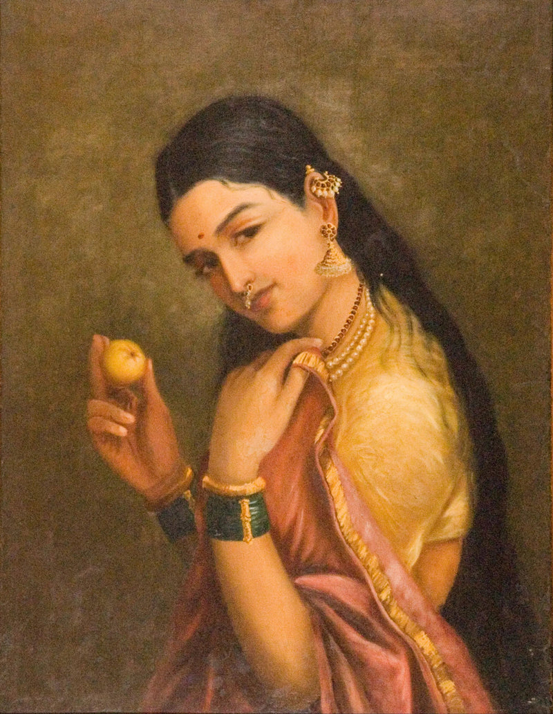 果物を持つ女性 - ラヴィ・ヴァルマ

Source:
Femme tenant un fruit - Ravi Varmâ