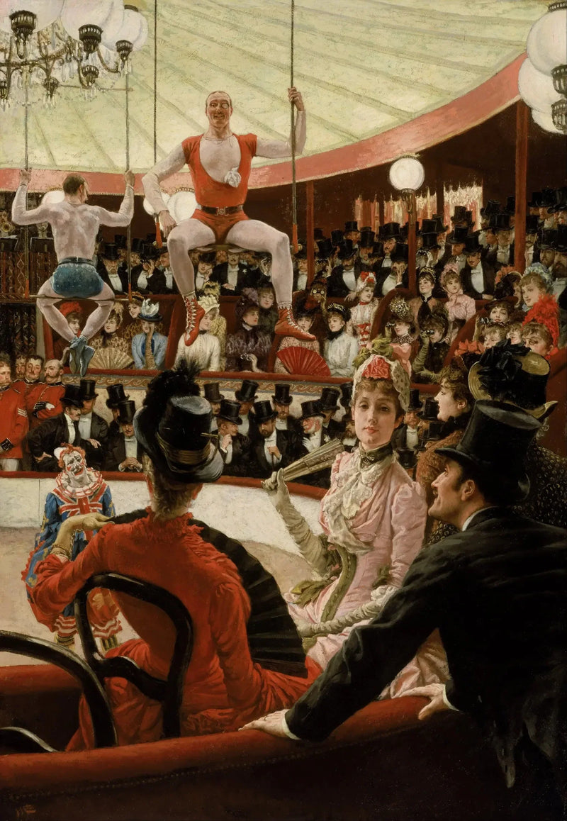 パリの女性たち：サーカスの愛人 - ジェームズ・ティソ

Source:
Femmes de Paris : L'amante du cirque - James Tissot