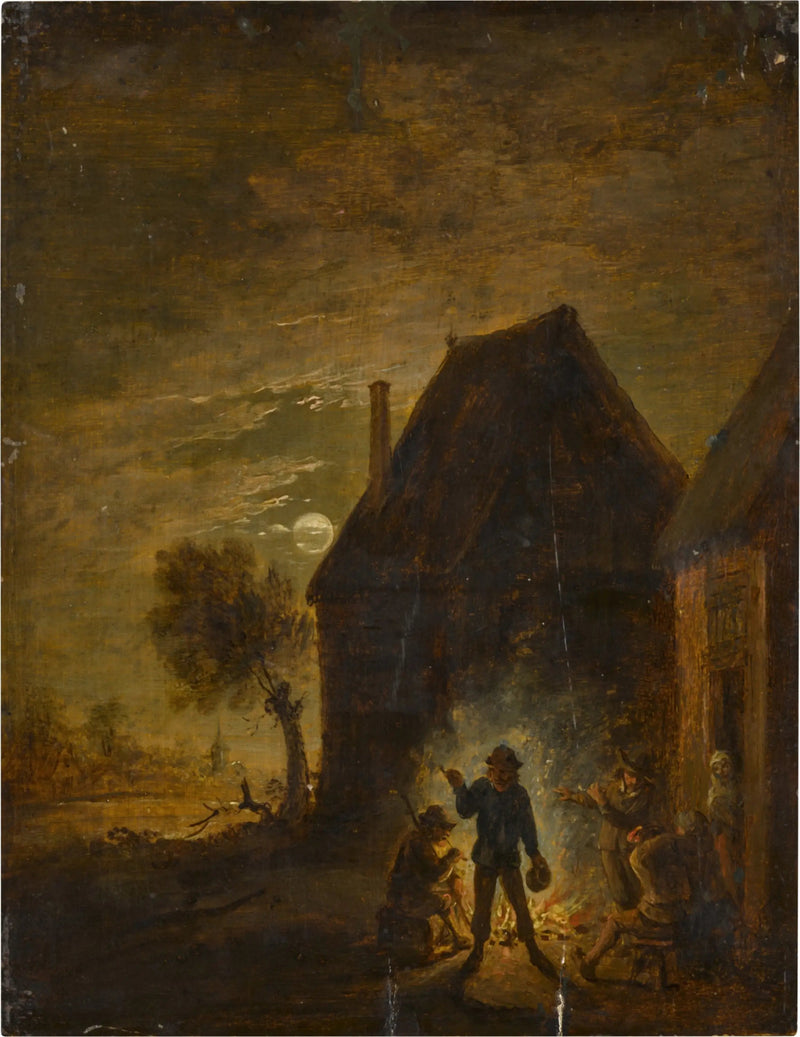 月明かりの農場と火の周りの人々 - デイヴィッド・テニエール・ル・ジュヌ

Source:
Ferme au clair de lune avec des personnages autour d'un feu - David Teniers le Jeune