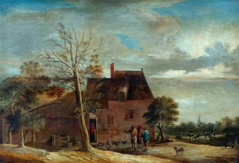 キャバレーと人物 - デイヴィッド・テニエール・ル・ジュヌ

Source:
Ferme avec personnages - David Teniers le Jeune
