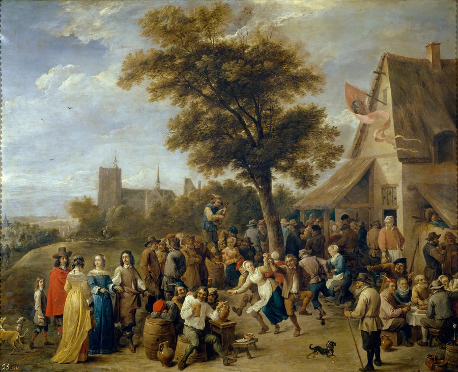 村の祭典 - デイヴィッド・テニエール・ル・ジュヌ

Source:
Fête du village - David Teniers le Jeune
