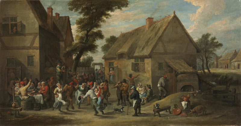 村の祭典 - デイヴィッド・テニエール・ル・ジュヌ

Source:
Fête du village - David Teniers le Jeune